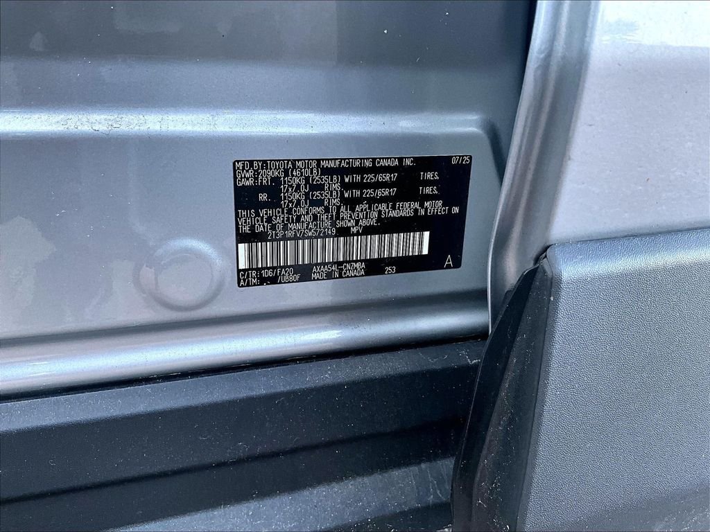 Used 2025 Silver Toyota XLE image 9