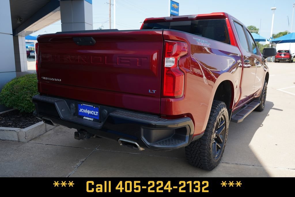 Used 2021 CHERRY RED TINTCOAT Chevrolet LT Trail Boss image 11
