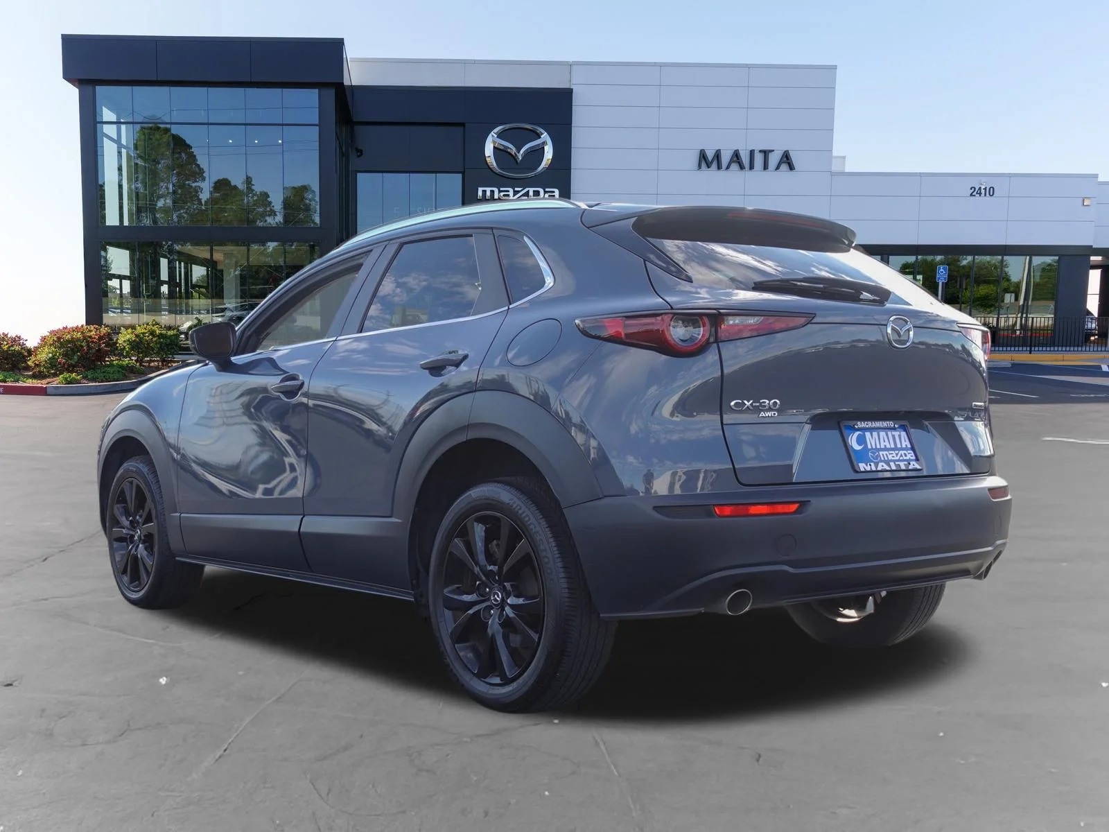 Certified Used 2025 Polymetal Gray Metallic Mazda 2.5 S Carbon Edition image 8