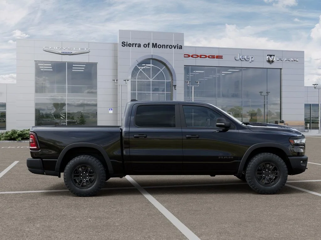 New 2026 Diamond Black Crystal Pearl-Coat Exterior Paint RAM Rebel image 21