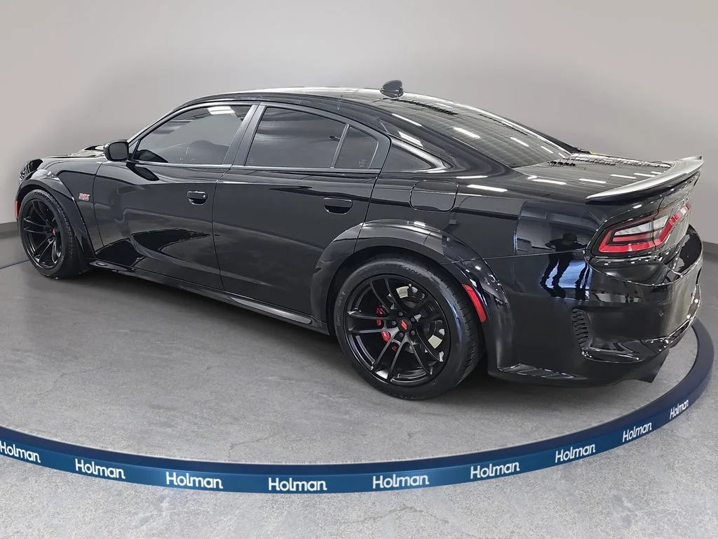 Used 2021 Black Dodge R/T Scat Pack Widebody image 9