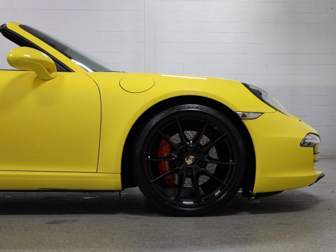 Used 2014 Racing Yellow Porsche Carrera S Cabriolet image 11