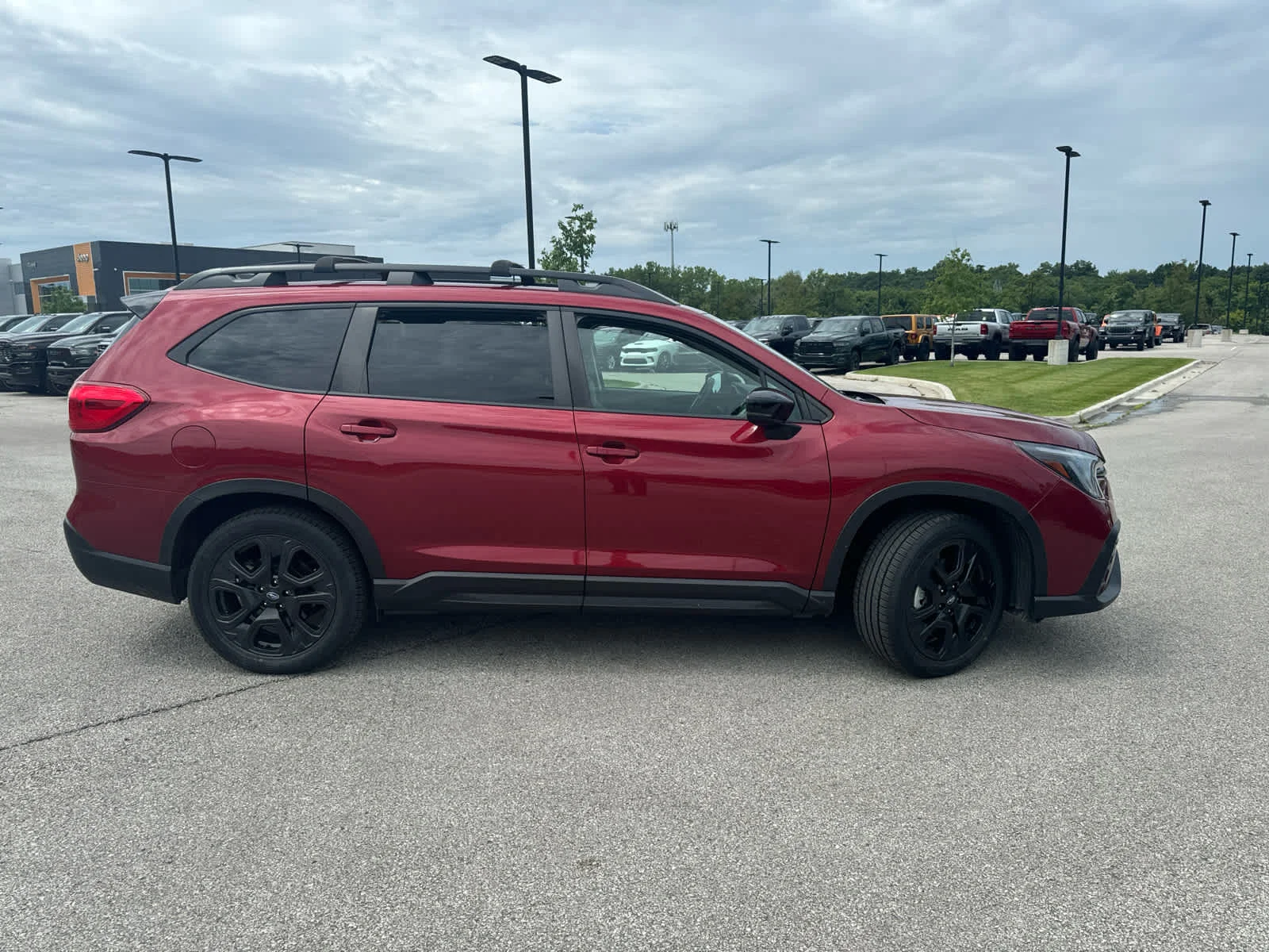Used 2024 Crimson Red Pearl Subaru Onyx Edition image 3