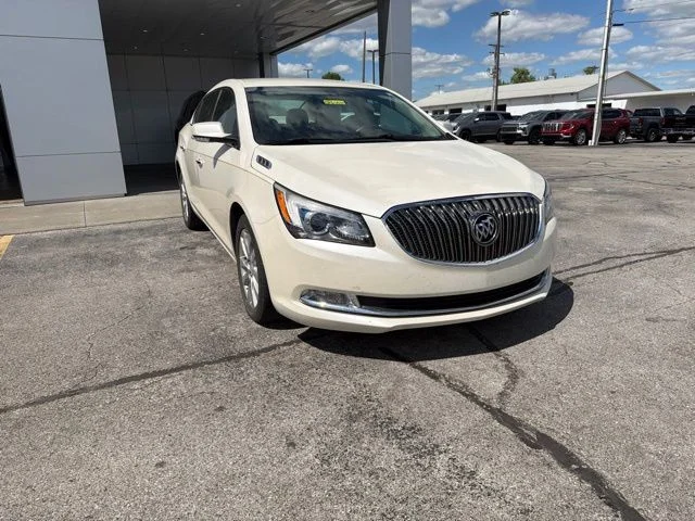 Used 2014 White Buick Leather Group image 4