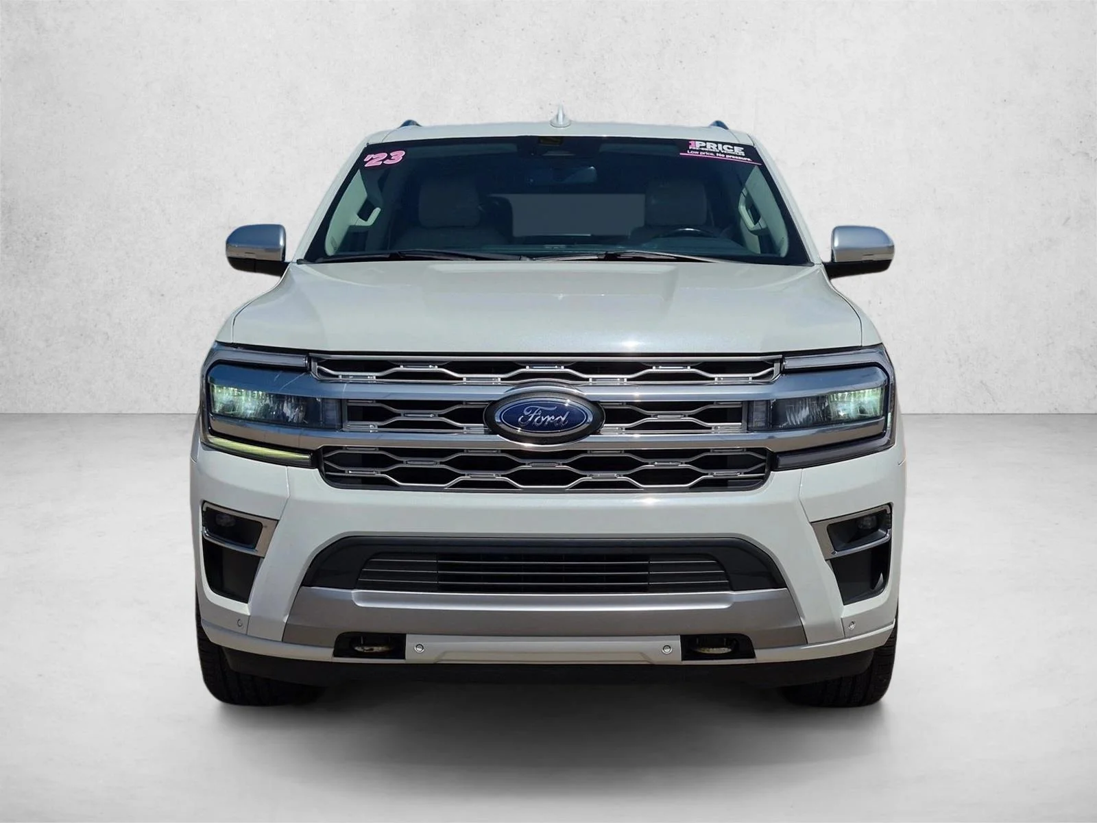 Certified Used 2023 Star White Metallic Tri-Coat Ford Platinum image 2