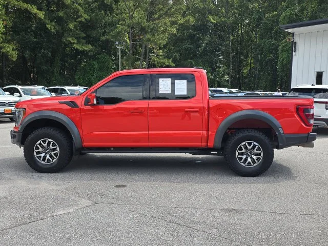 Certified Used 2022 Orange Ford Raptor image 2