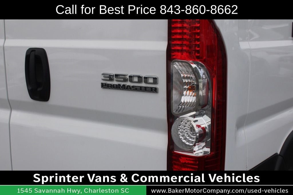 Used 2025 Bright White Clearcoat Ram High Roof image 10