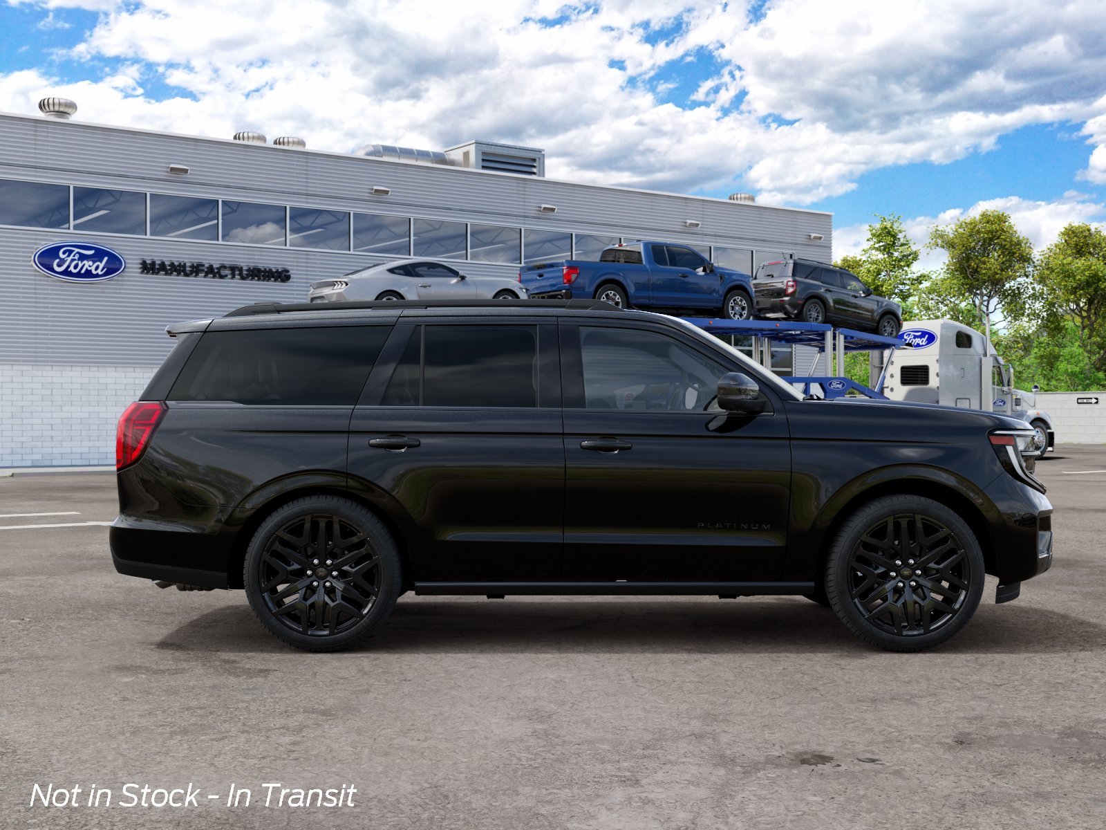 New 2027 Agate Black Metallic Ford Platinum image 5