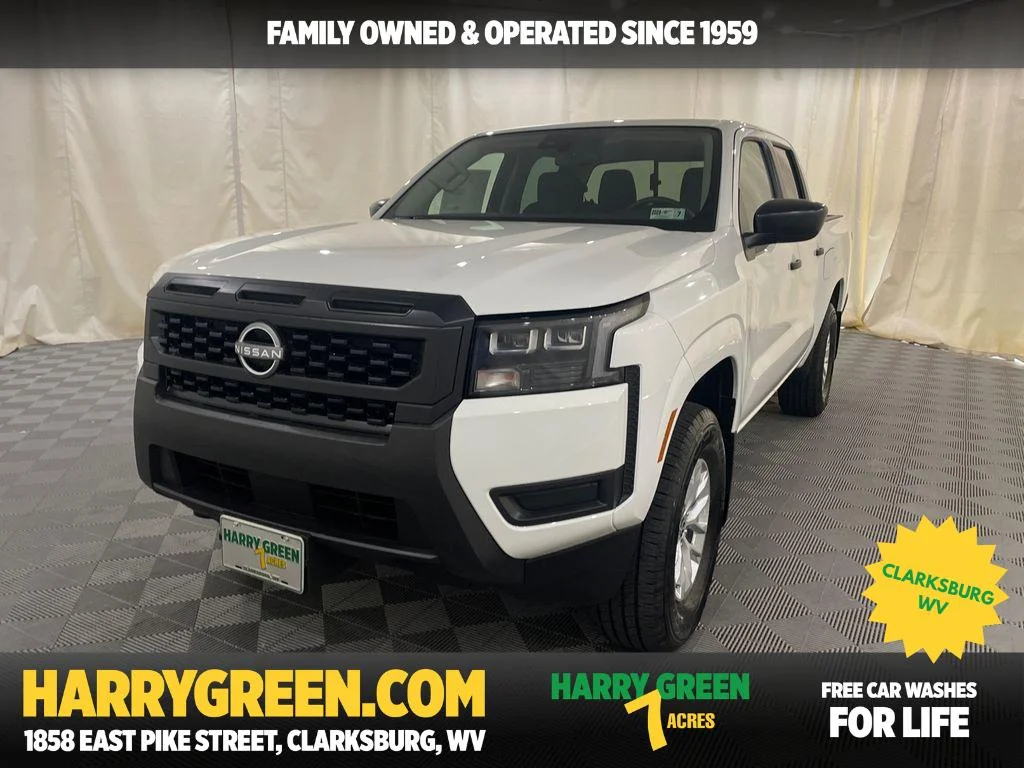 New 2026 Glacier White Nissan Crew Cab S image 1