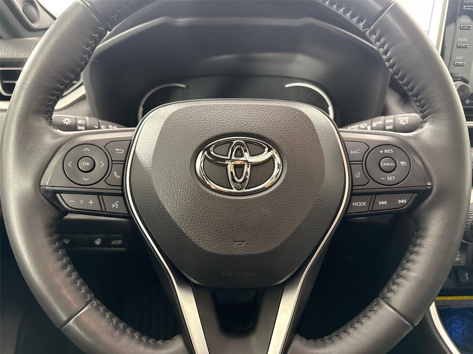 Certified Used 2021 Silver Sky Metallic/Midnight Black Metallic Toyota Hybrid XSE image 17
