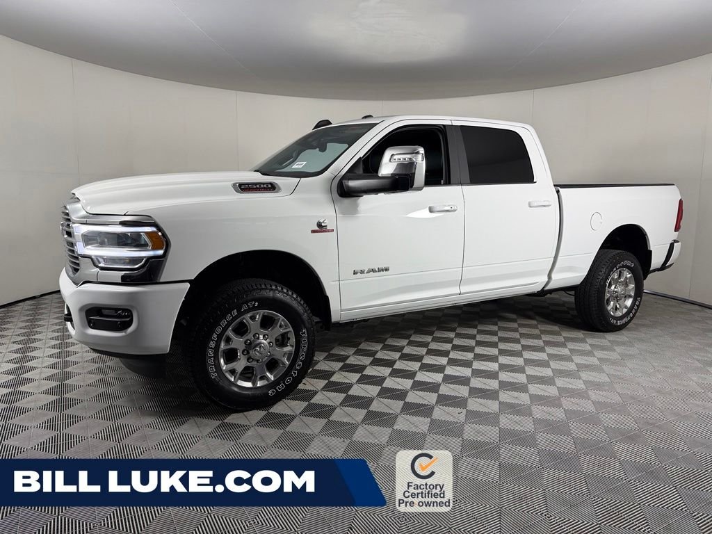 Certified Used 2024 White Ram Laramie image 1