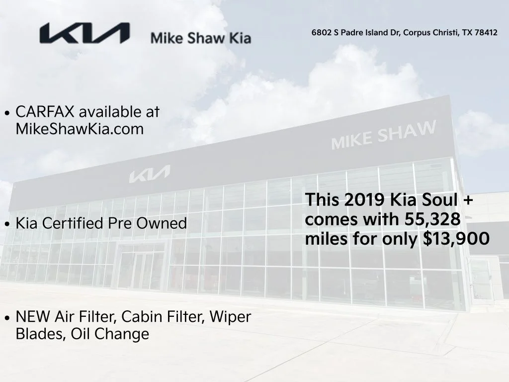 Certified Used 2019 White Kia Plus image 3
