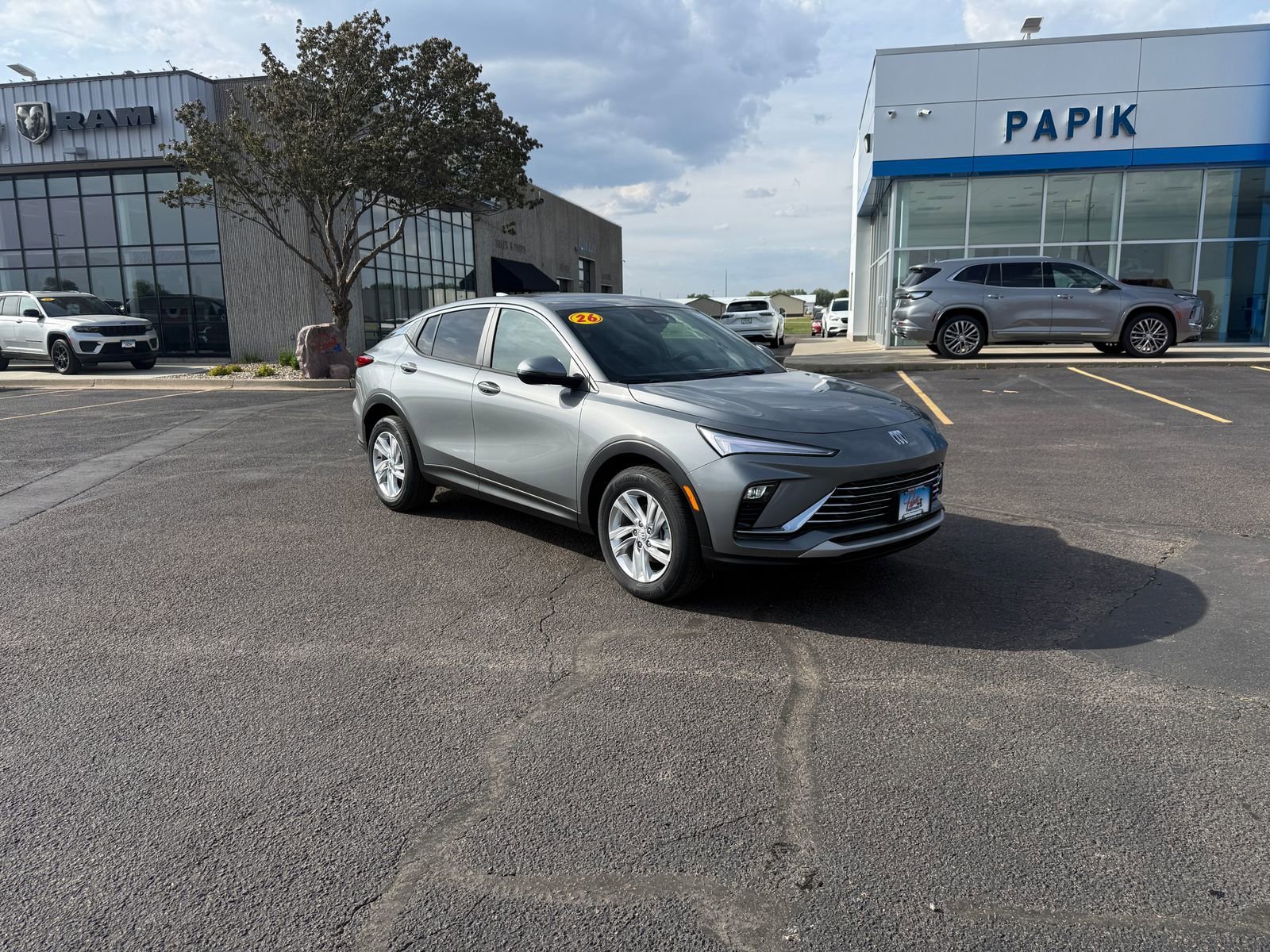 New 2026 Moonstone Gray Metallic Buick Preferred image 2