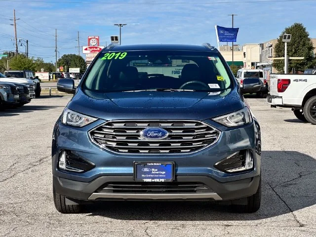 Certified 2019 Ford Edge SEL with VIN 2FMPK4J95KBB12125 for sale in Valparaiso, IN