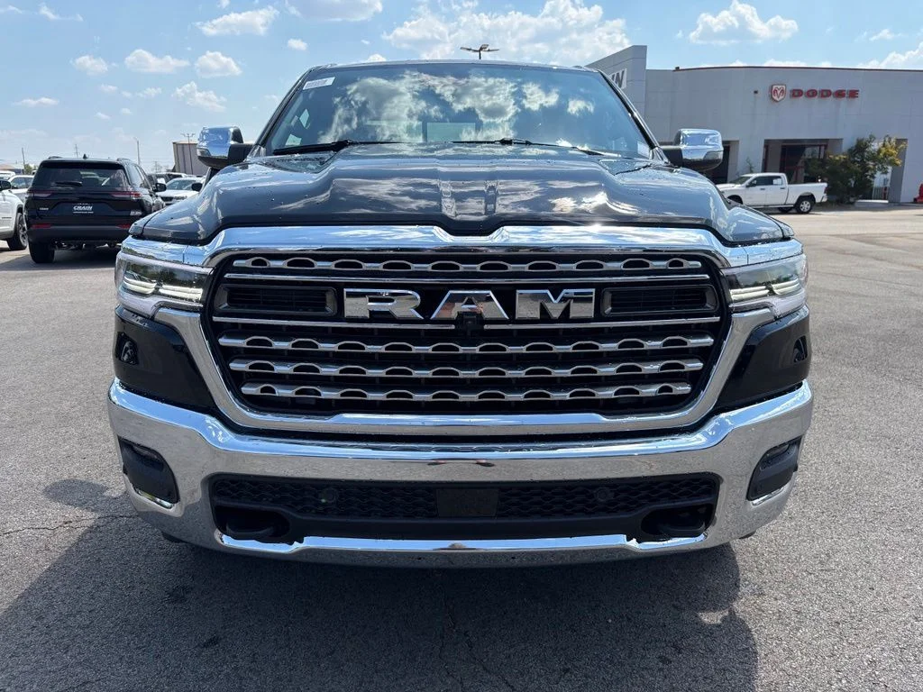 New 2027 Diamond Black Crystal Pearlcoat RAM Limited image 2