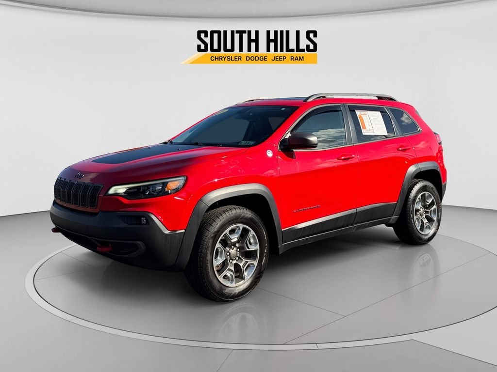 Used 2019 Red Jeep Trailhawk image 1