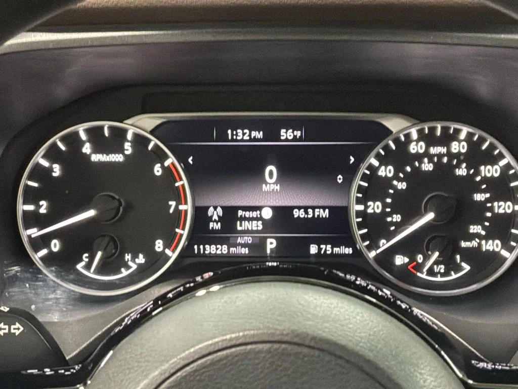 Used 2021 Gun Metallic Nissan SV image 12