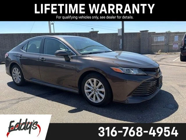 Used 2019 Black Toyota LE image 1