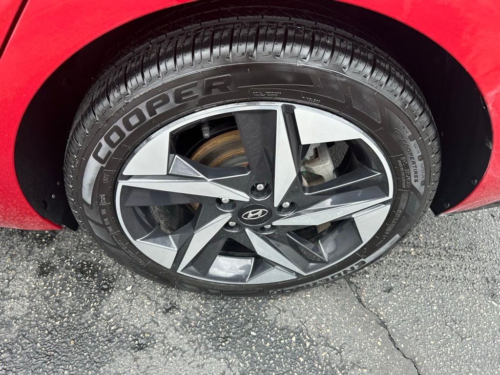 Certified Used 2023 Red Hyundai Limited image 8