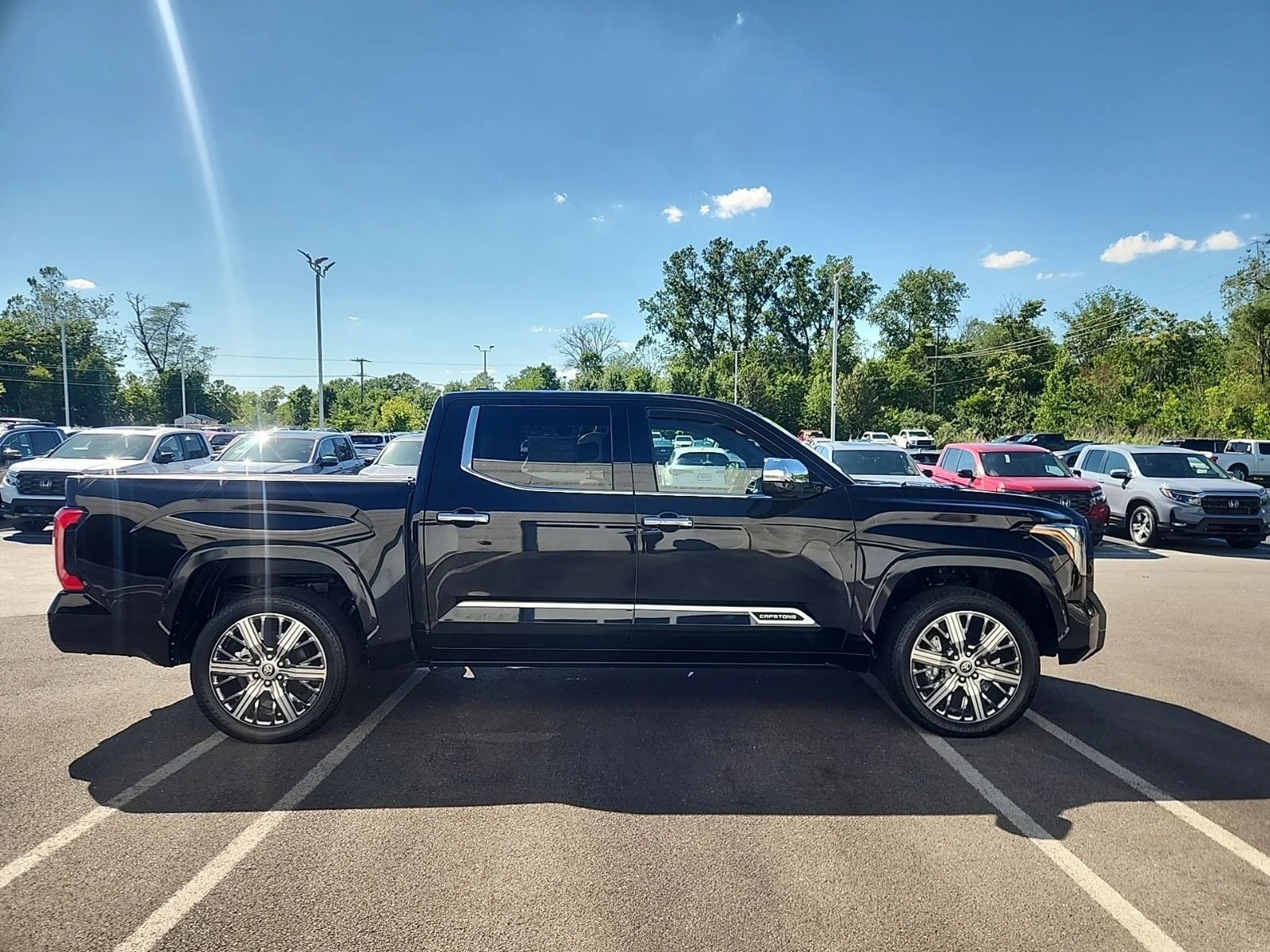 Used 2022 Black Toyota Capstone image 7