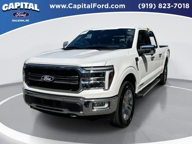 Used 2024 White Ford Lariat image 1