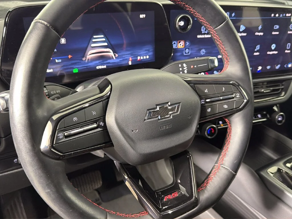 Used 2025 Riptide Blue Metallic Chevrolet RS image 21