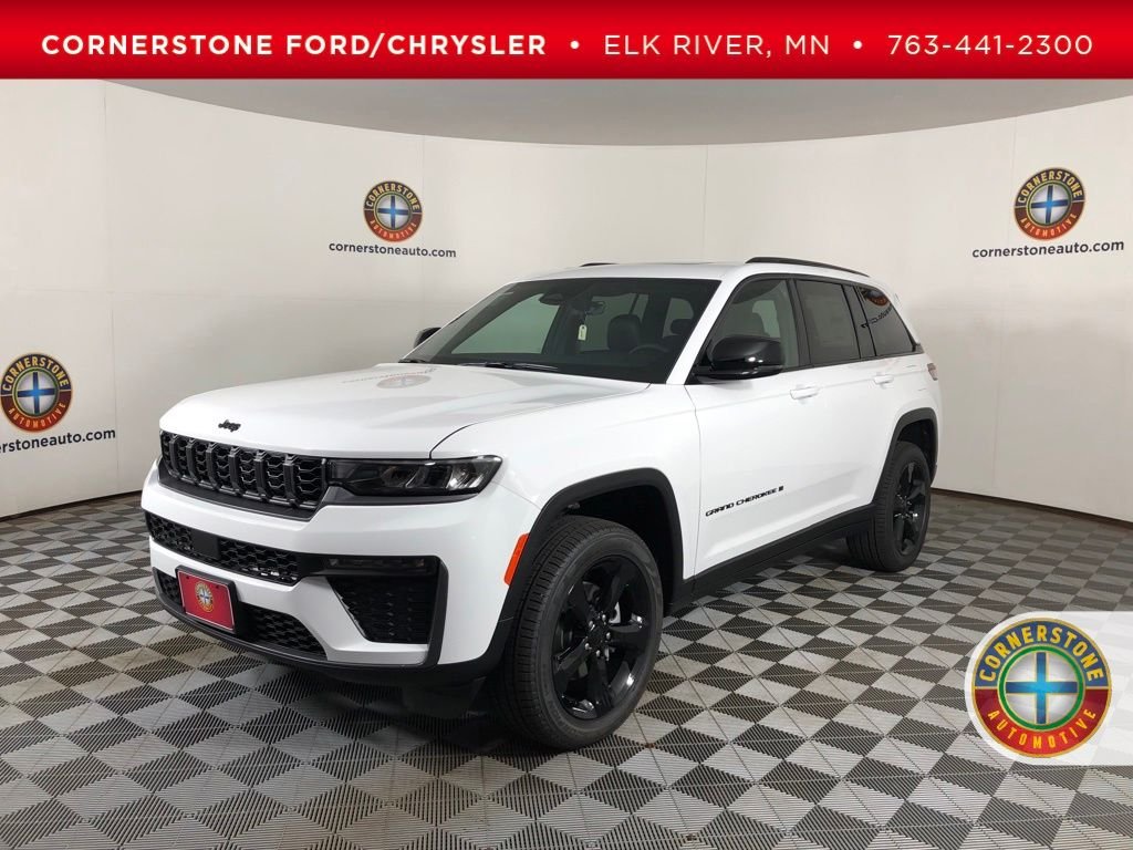 New 2026 Bright White Clear-Coat Exterior Paint Jeep Limited image 1