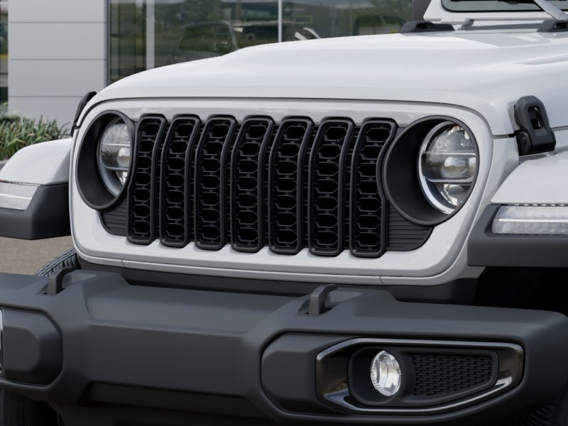 New 2026 Bright White Clear-Coat Exterior Paint Jeep Sport S image 49