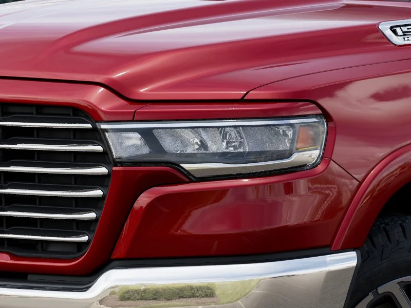 New 2027 Molten Red Pearl-Coat Exterior Paint RAM Laramie image 44