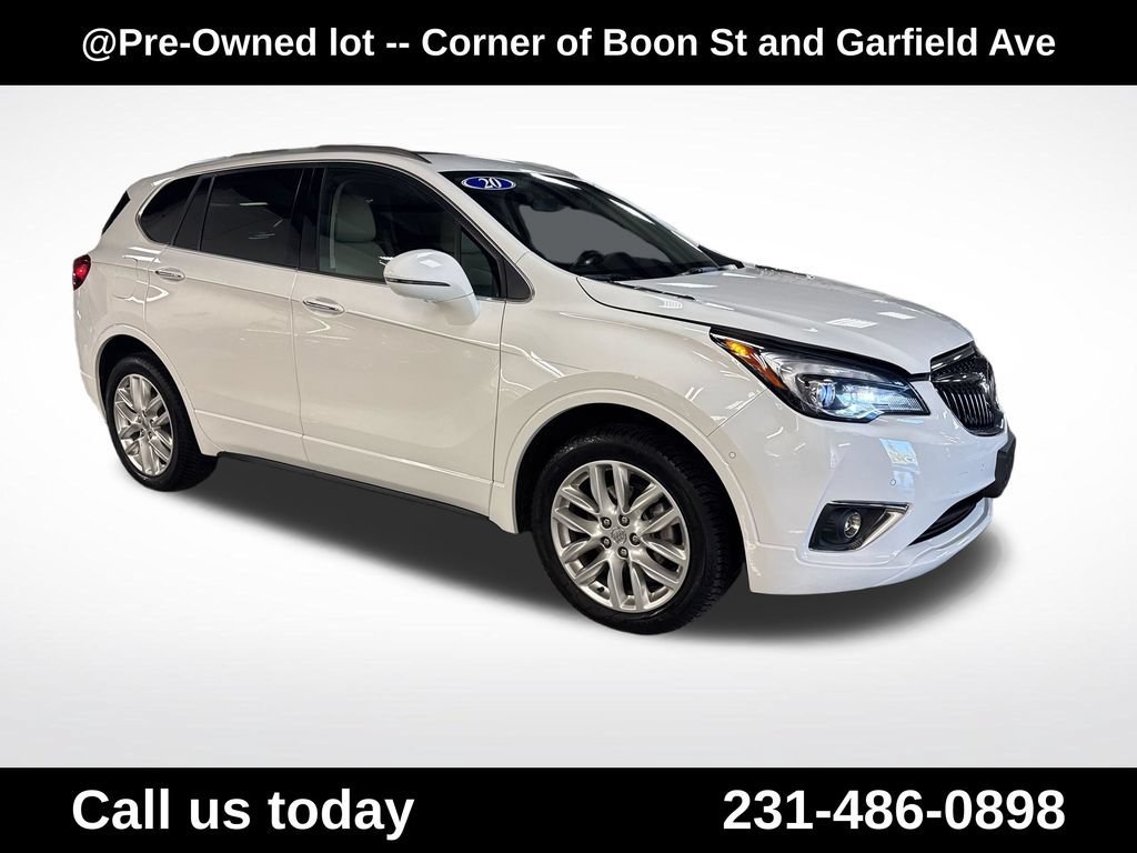 Used 2020 Summit White Buick Premium II image 7