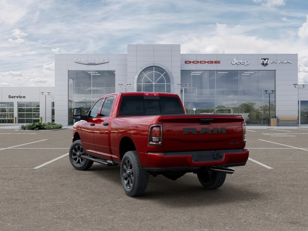 New 2026 Molten Red Pearl-Coat Exterior Paint RAM Tradesman image 3