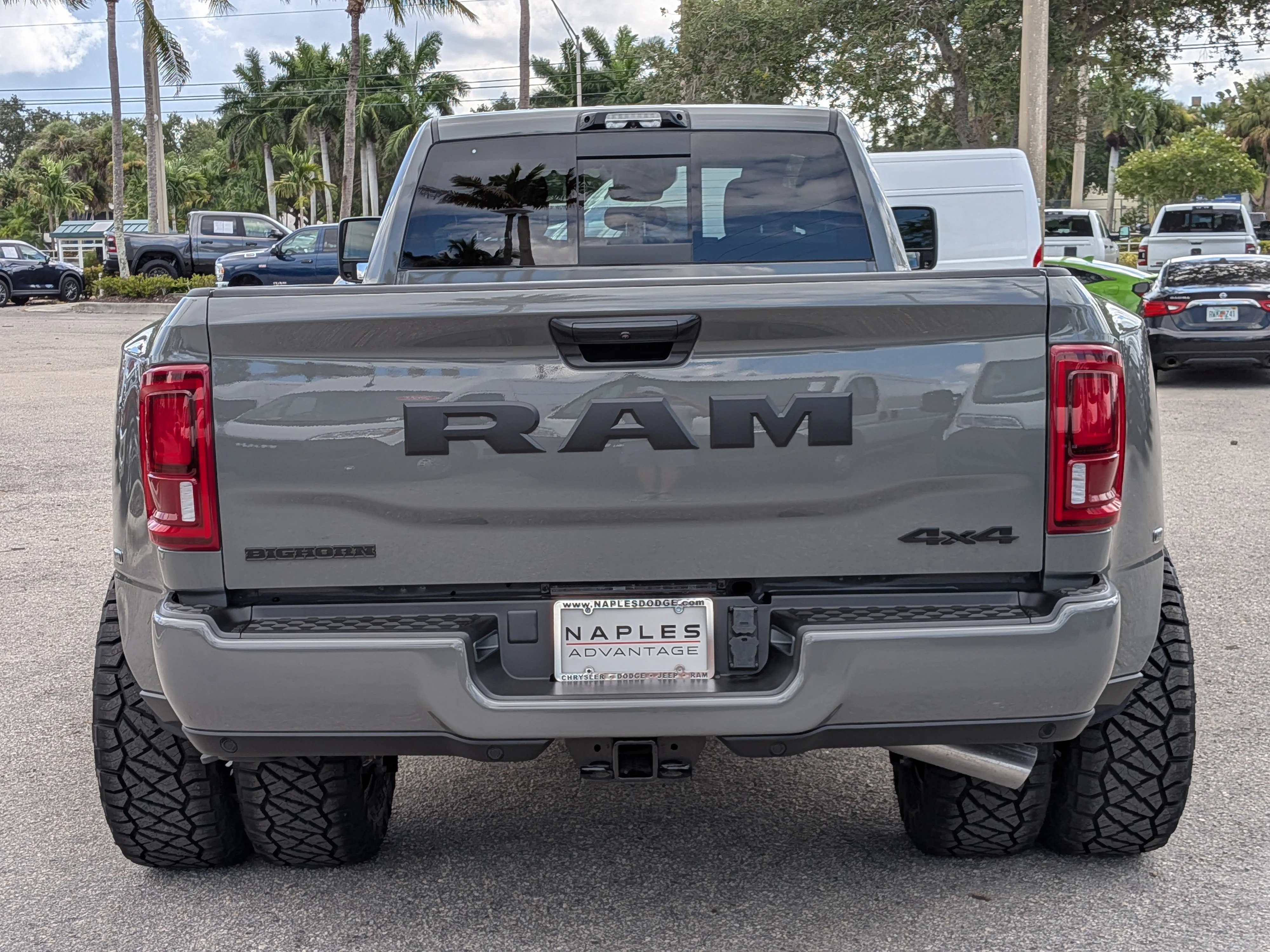 New 2026 Ceramic Gray Clear-Coat Exterior Paint RAM Big Horn image 6