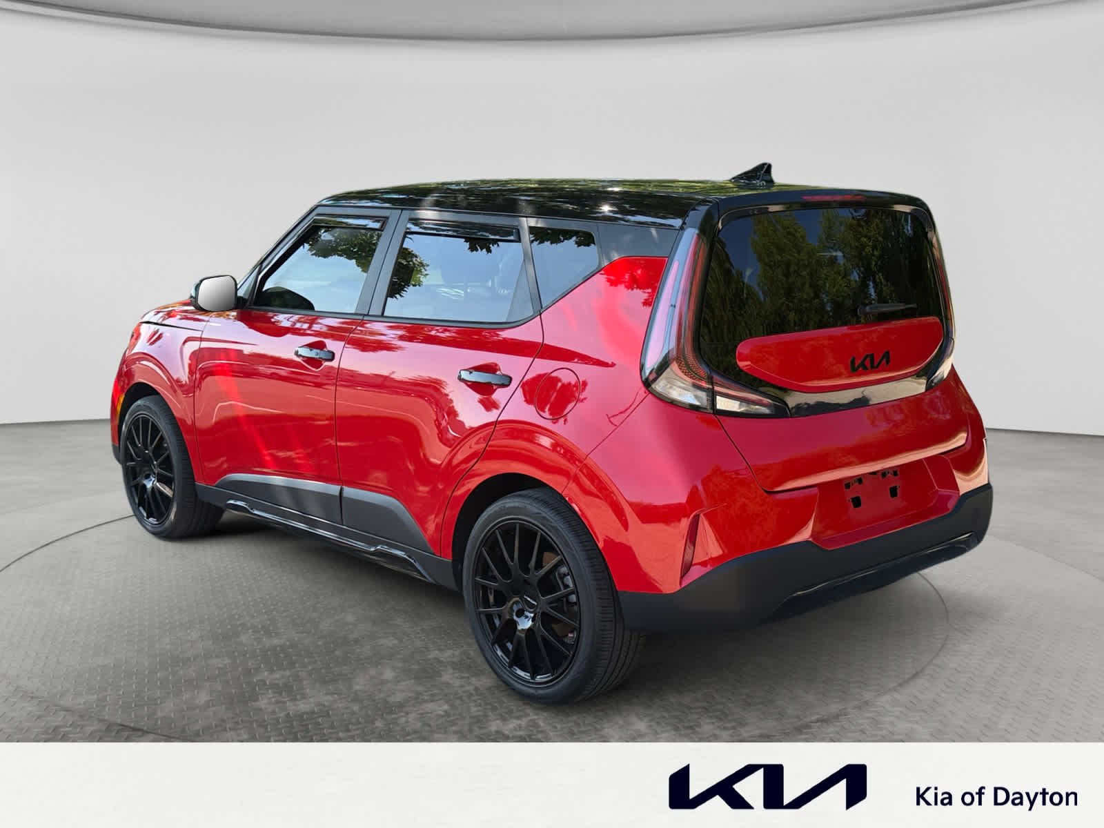 Certified Used 2025 Inferno Red/Black Roof Kia EX image 7