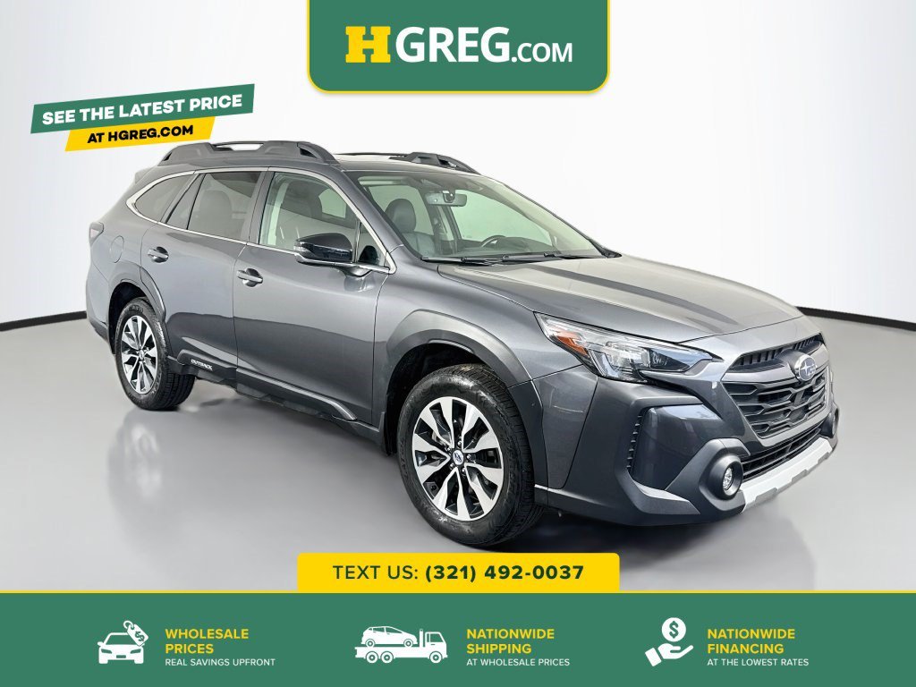 Used 2023 Magnetite Gray Metallic Subaru Limited image 1