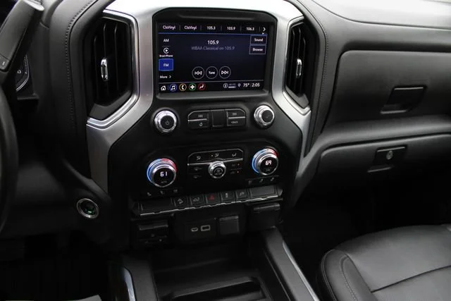 Used 2022 SATIN STEEL METALLIC GMC SLT image 15