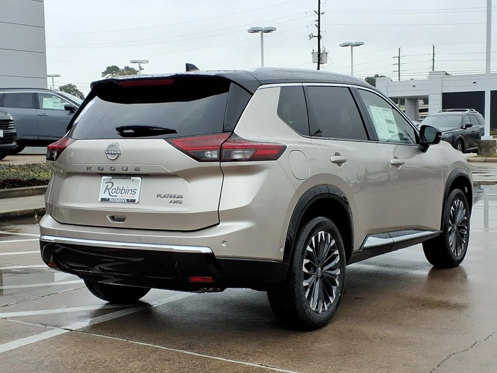 2026 Nissan Rogue Platinum Silver at Robbins Nissan