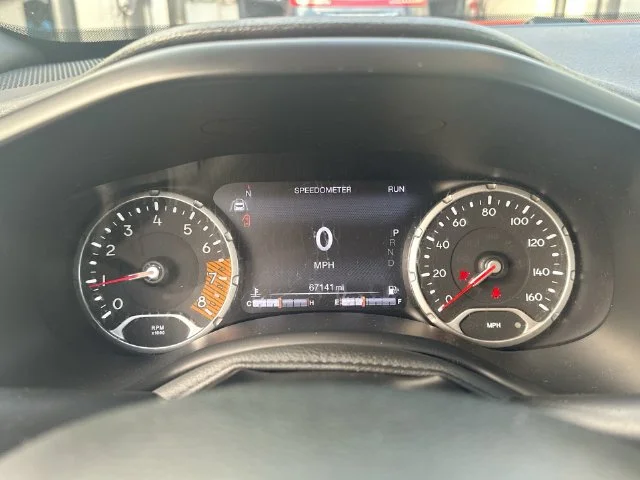 Certified Used 2021 Orange Jeep Latitude image 18