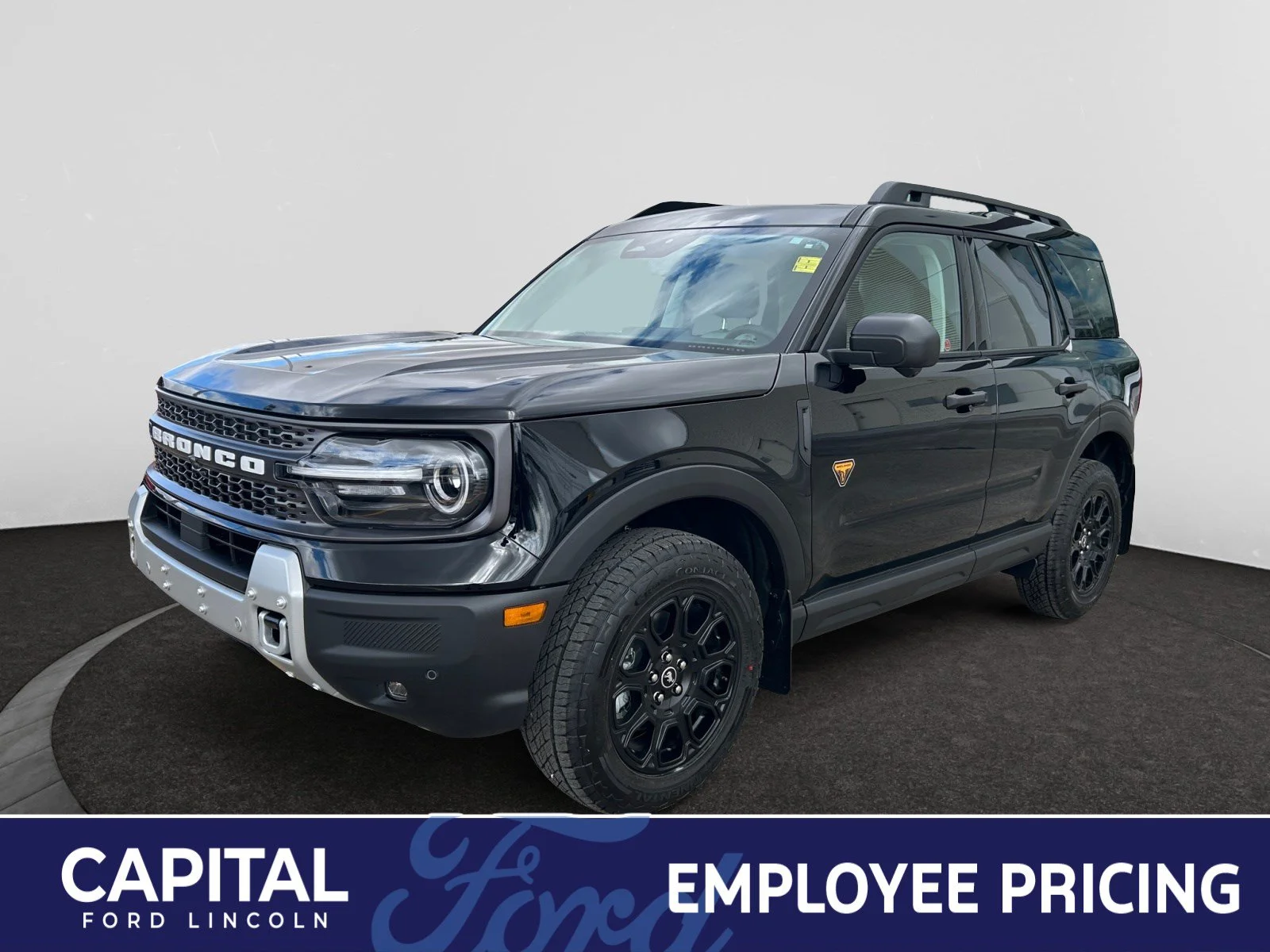 New 2026 Shadow Black Ford Badlands image 1