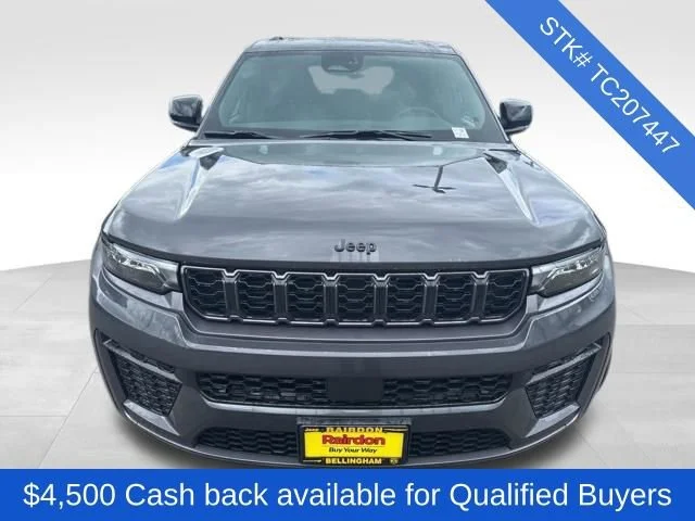 New 2026 Baltic Gray Metallic Clear-Coat Exterior Paint Jeep Laredo Altitude image 2