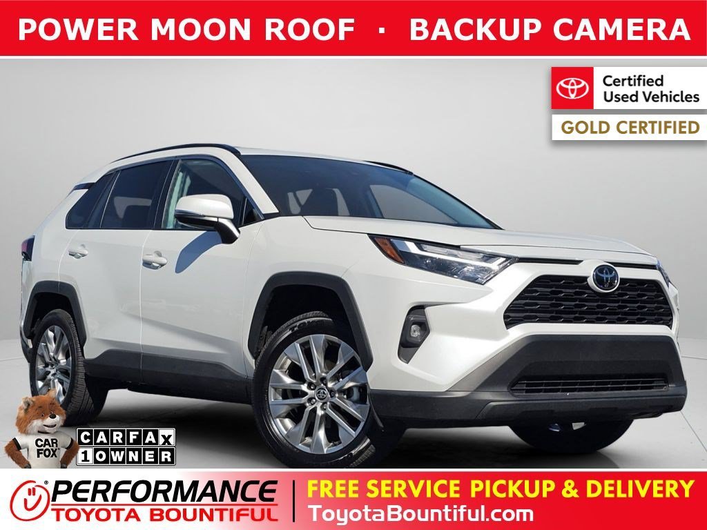 Certified Used 2025 Pearl Toyota XLE Premium image 1