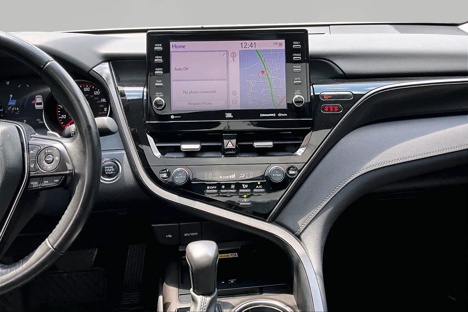 Used 2024 Wind Chill Pearl/Midnight Black Metallic Toyota XSE V6 image 7