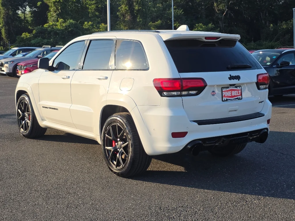 Used 2019 Bright White Clearcoat Jeep SRT image 12