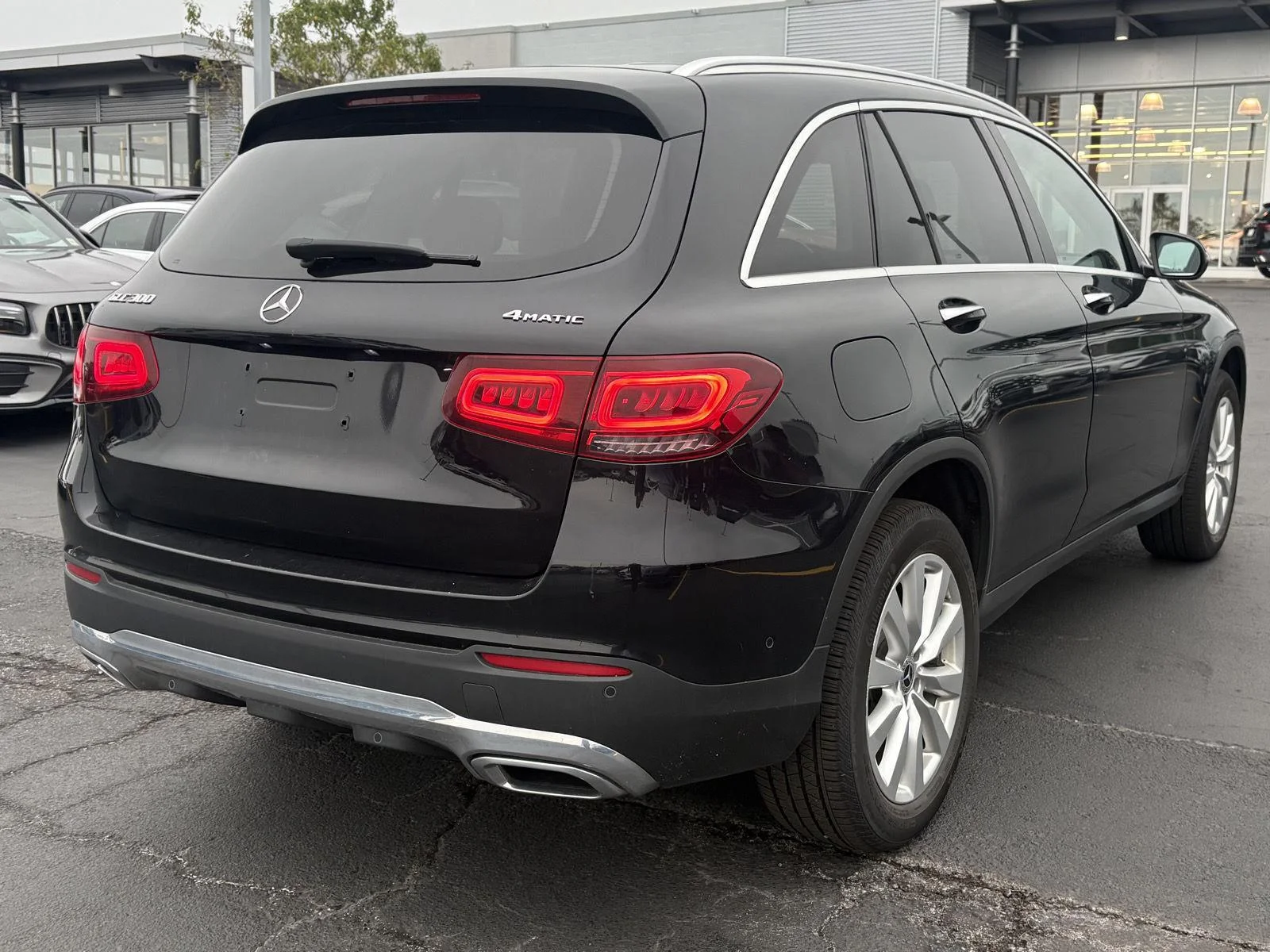 Used 2021 Black Mercedes-Benz GLC 300 image 6