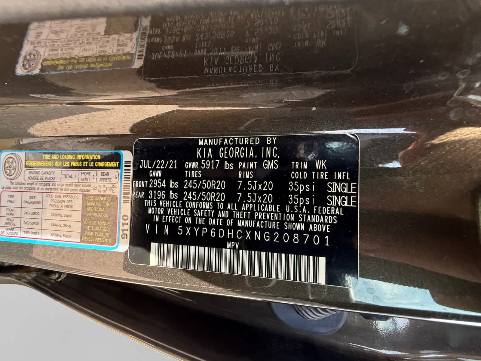 Used 2022 Dark Moss Kia S image 25