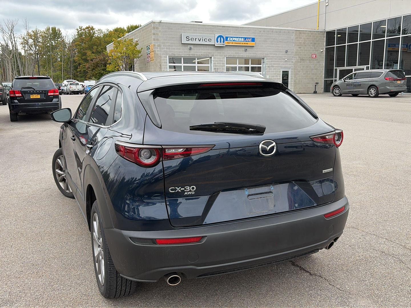 Used 2024 Deep Crystal Blue Mica Mazda 2.5 S Preferred Package image 3