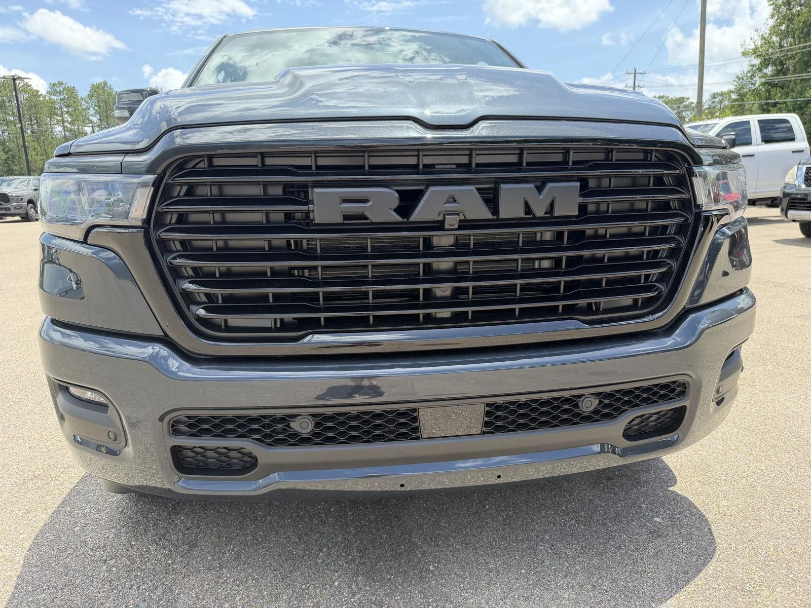 New 2026 Forged Blue Metallic Exterior Paint RAM Laramie image 25