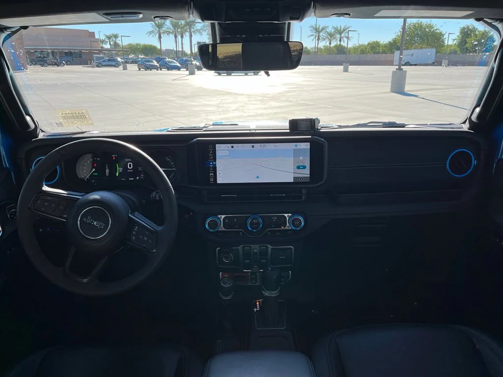 Certified Used 2024 Blue Jeep Rubicon X 4xe image 12