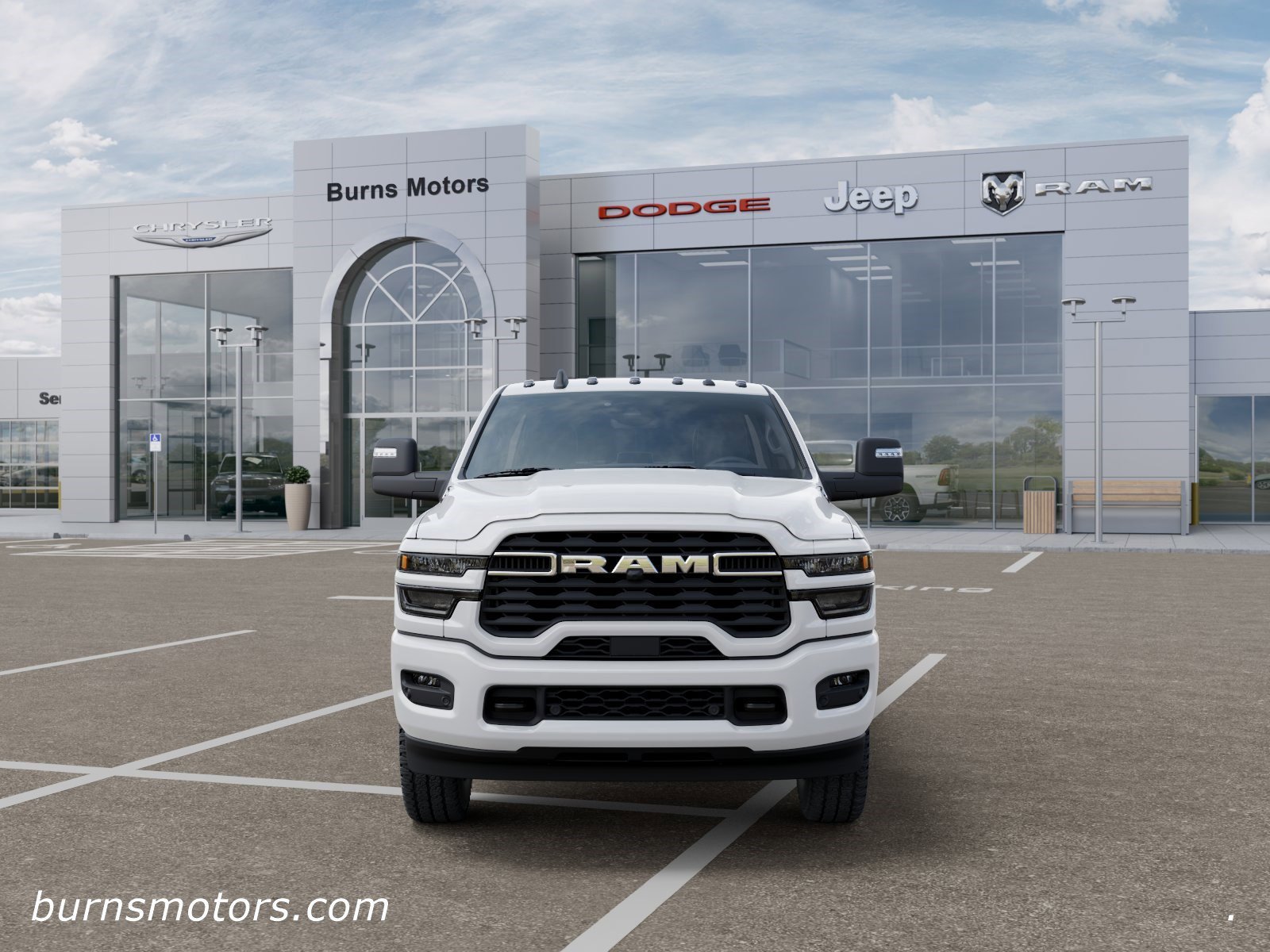 New 2026 Bright White Clear-Coat Exterior Paint RAM Lone Star image 6