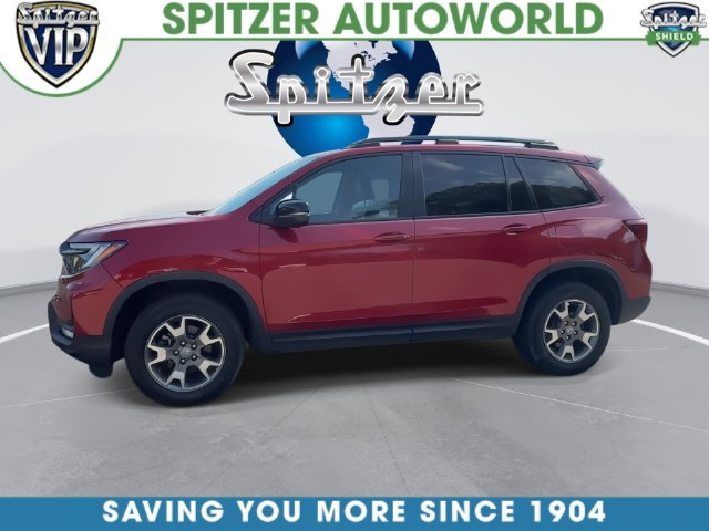 Used 2022 Radiant Red Metallic II Honda TrailSport image 10