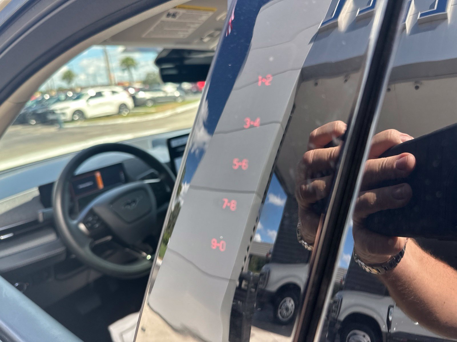 Used 2023 White Metallic Ford Premium image 17